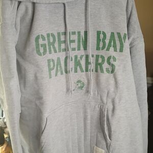 NFL Green Bay Packers Gray Hoodie